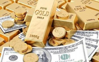 ریزش قیمت طلا تحت تاثیر دو عامل - طلا دلار را ارزان کرد!